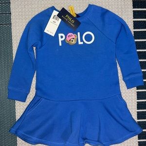 Ralph Lauren blue dress size 3T